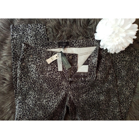 Talbots| Cheetah Print Jeans - Picture 6 of 6
